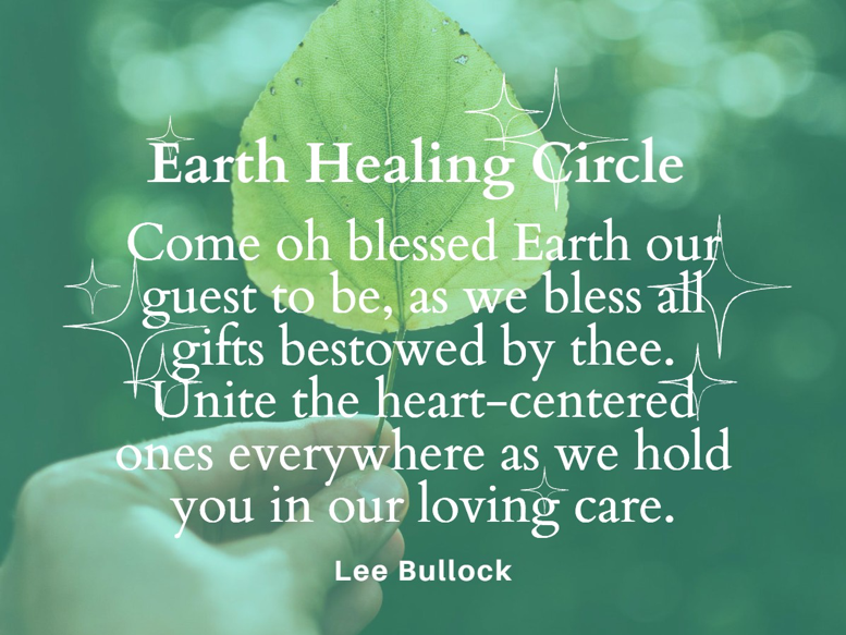 Earth Healing Circle August 23